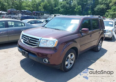 2013 Honda Pilot Ex-L z USA, uszkodzony, nr VIN 5FNYF3H50DB040007